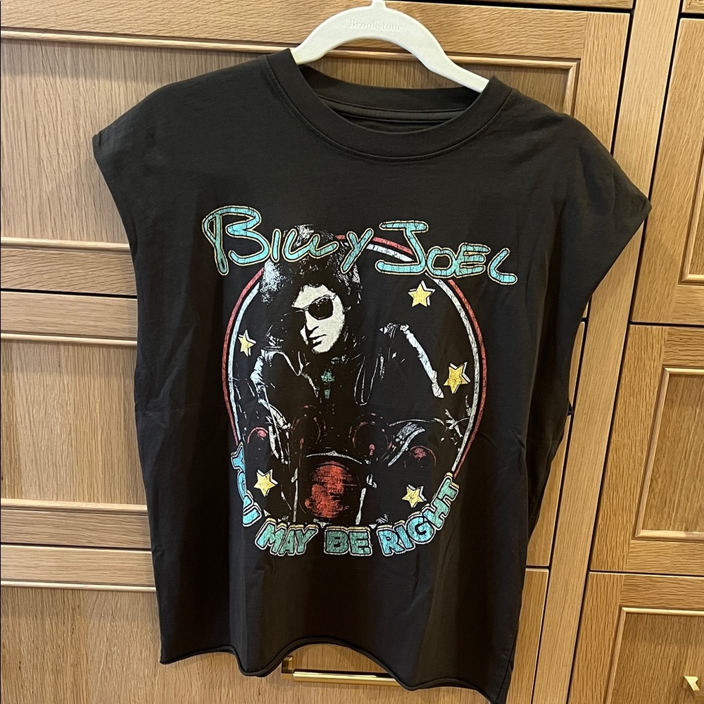 Recycled Kharma Billy Joel Supersoft impossible to find tank oversized Size S